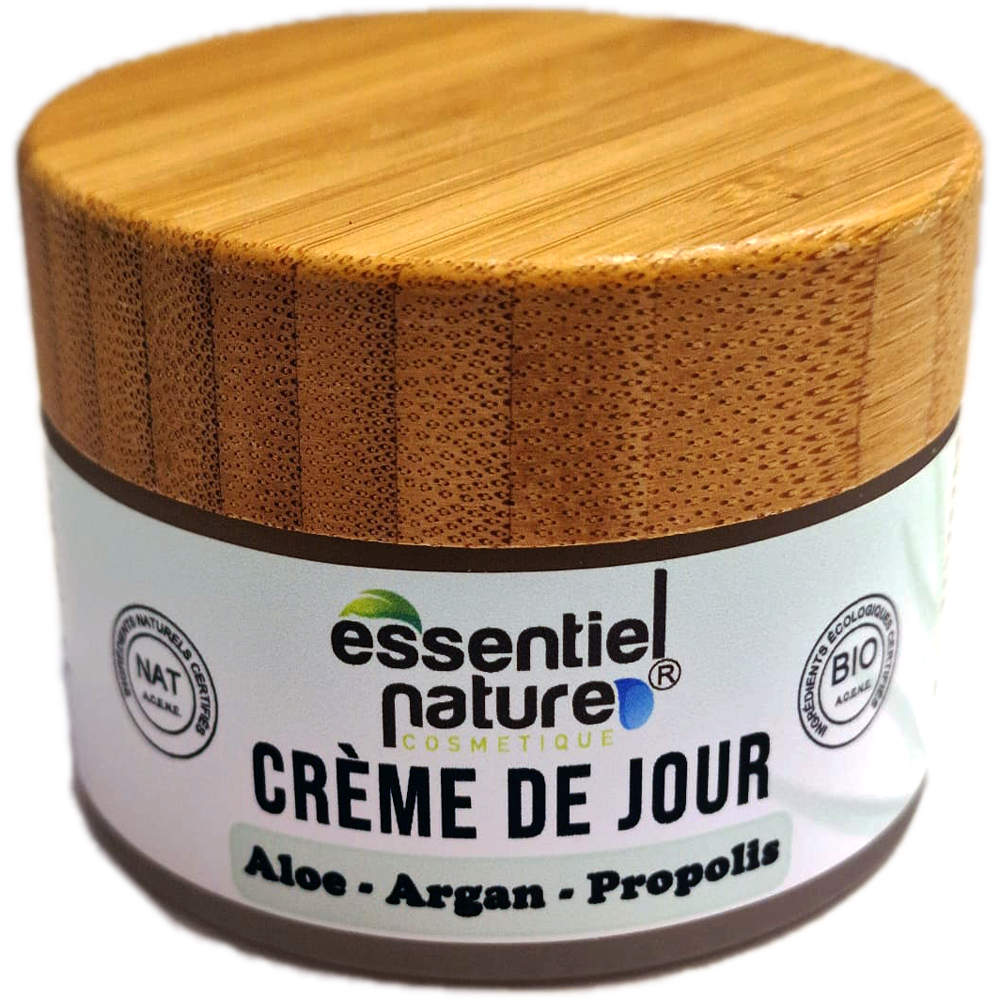 Crème Hydratante & Anti-Rides BIO Aloe Vera + Argan + Propolis