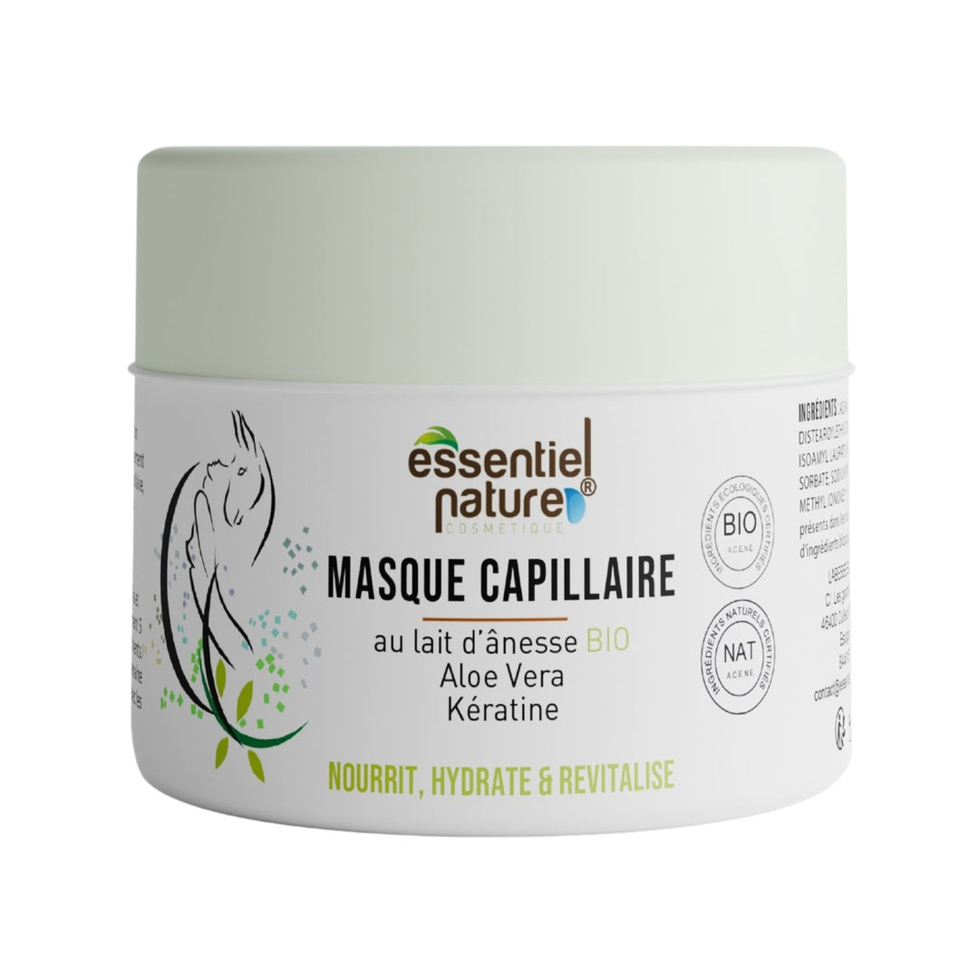 Masque Capillaire Réparateur au Lait d’Ânesse BIO