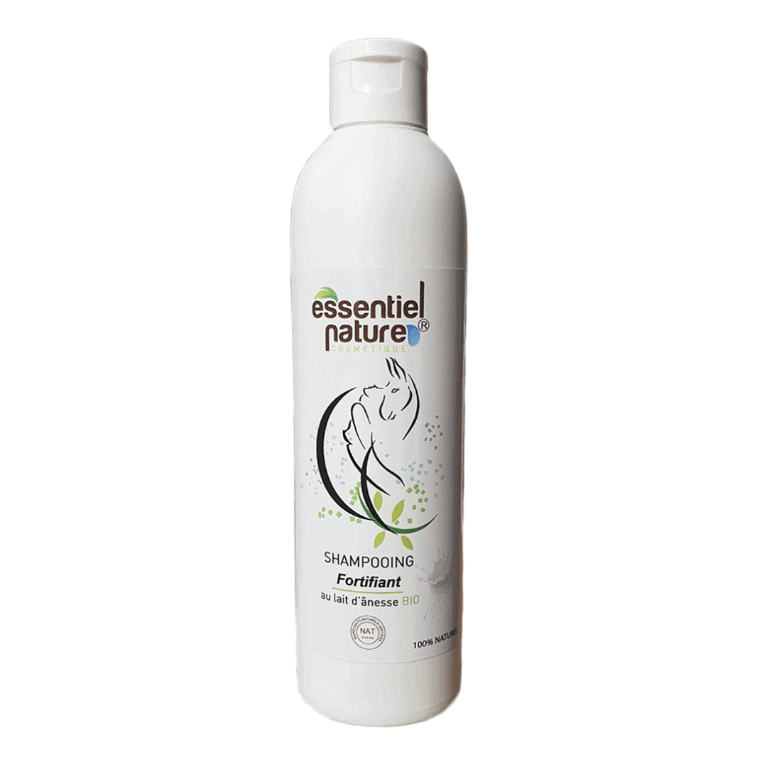Sanftes Shampoo mit Bio-Eselsmilch