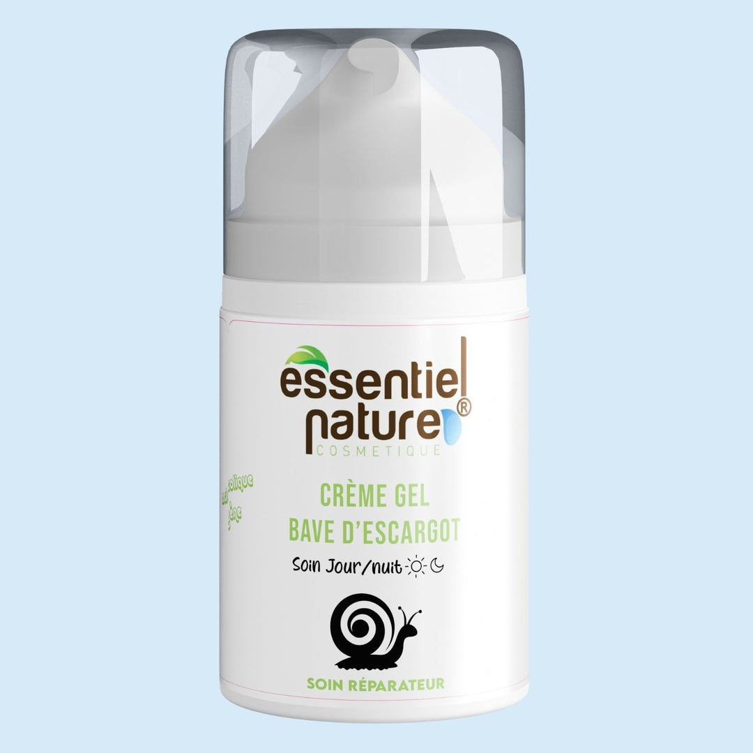 Crème-Gel Régénérante à la Bave d’Escargot – Texture Fraîche et Légère